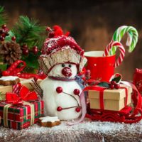 Décorations et divers articles de Noël