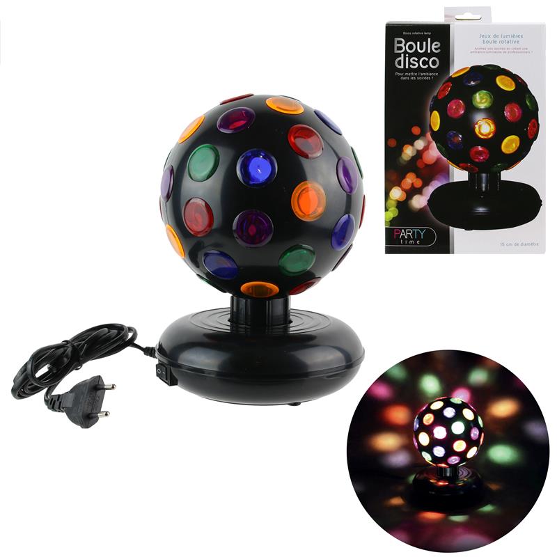 lampe boule disco