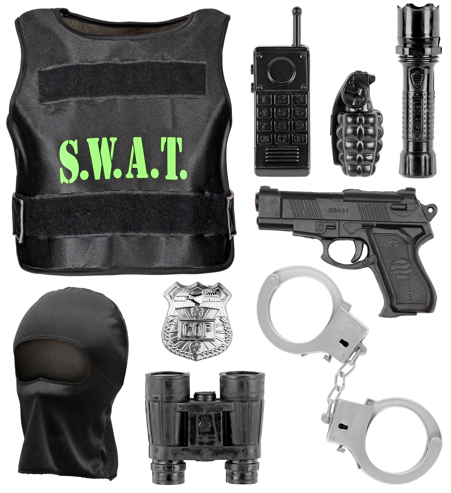 Set déguisement SWAT - La Caverne