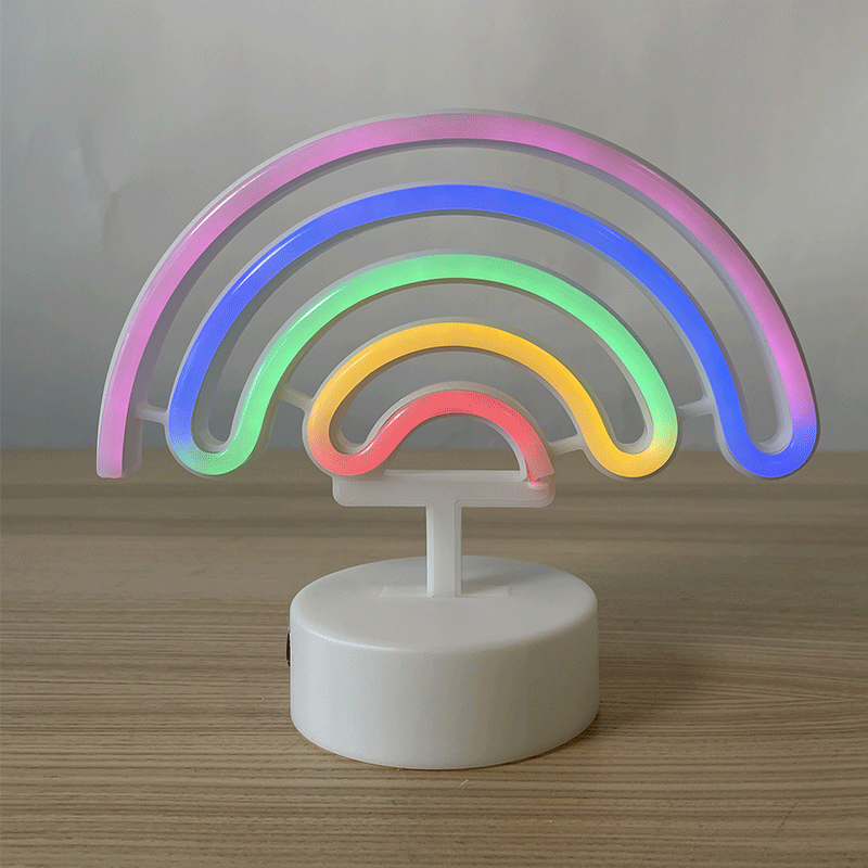 Lampe Néon Arc-en-Ciel